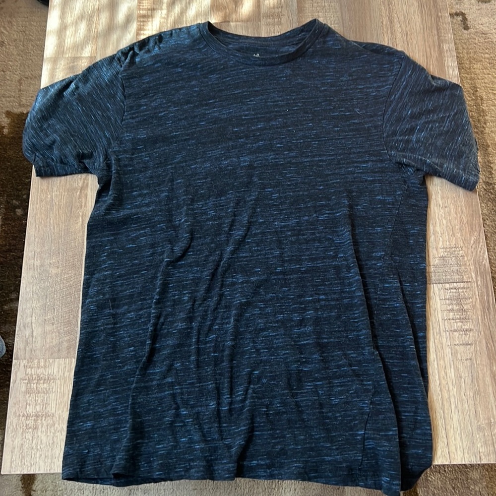 Blue Large Men’s Rustic Blue T-Shirt